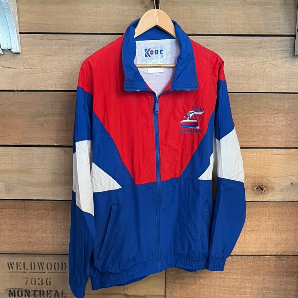 Red and Blue Men's Jacket